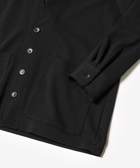 MROLIVE / RAYON MILANO RIB / CARDI SHIRT ミスターオリーブ/レーヨンミラノリブ/カーディシャツ